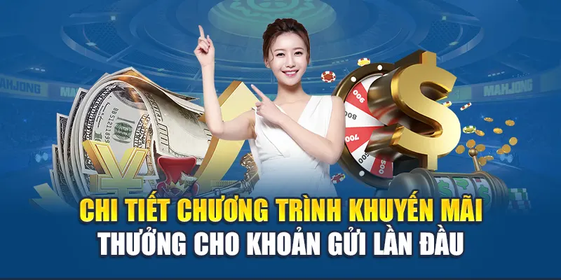 Chi tiết chương trình thưởng cho khoản gửi lần đầu