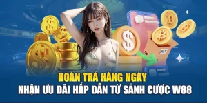 Hoàn Trả Hàng Ngày - Nhận Ưu Đãi Hấp Dẫn Từ Sảnh Cược W88
